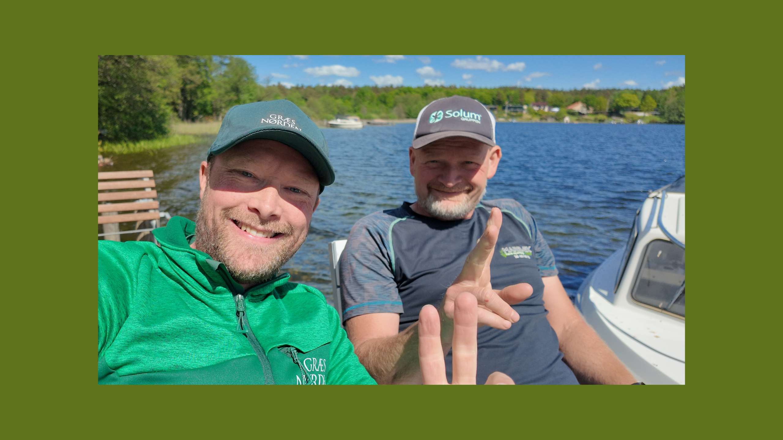 Om en frokostsnak, der ender ud i tendenser om græspleje