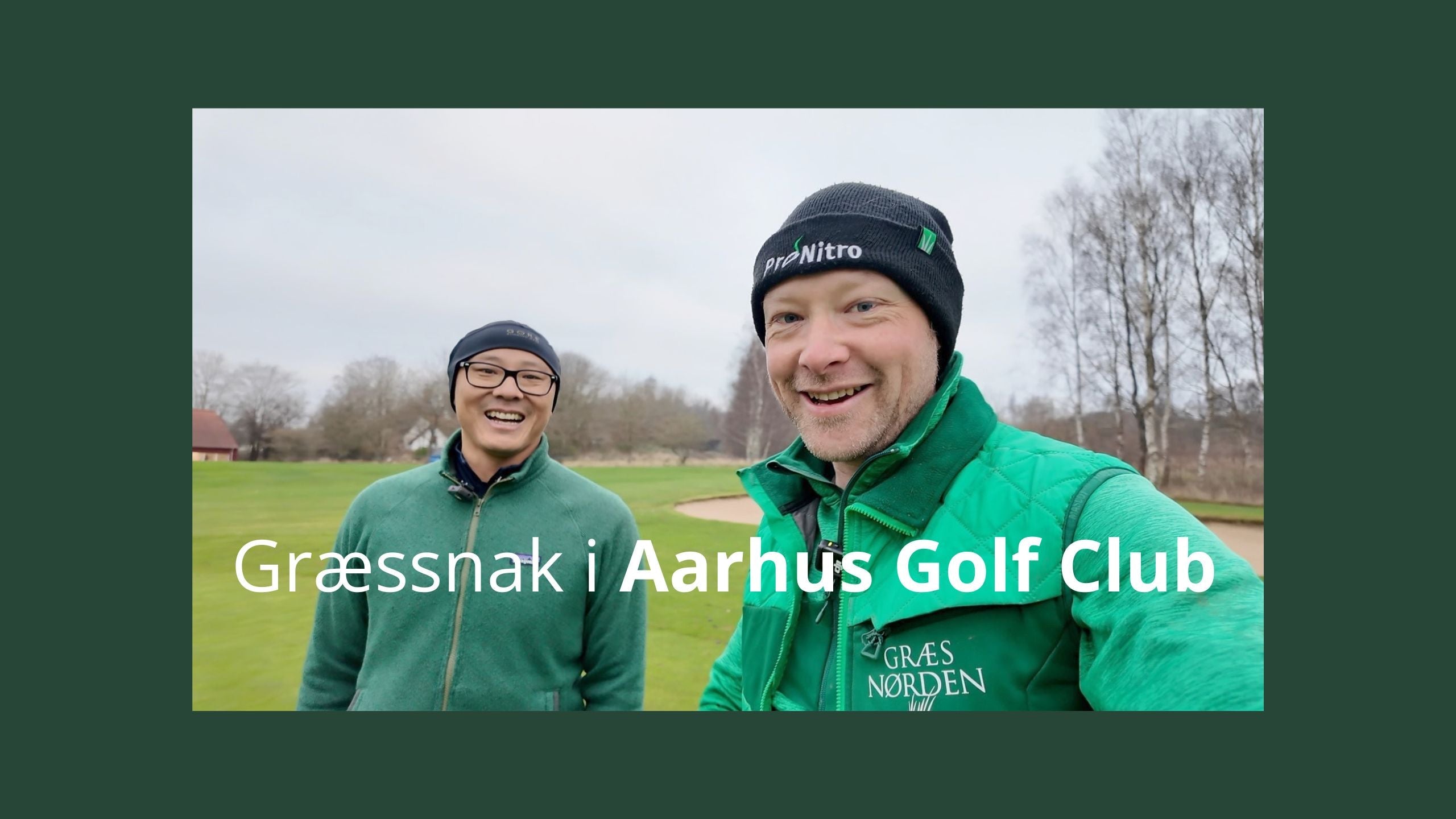 Lyt med, når der snakkes om græs i Aarhus Golfklub