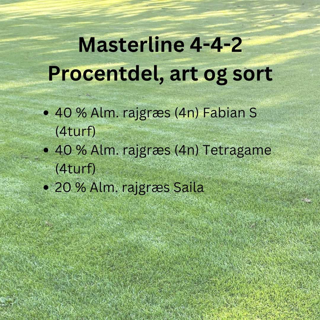 Masterline 4-4-2 2025  — Græsfrø | Græsnørden