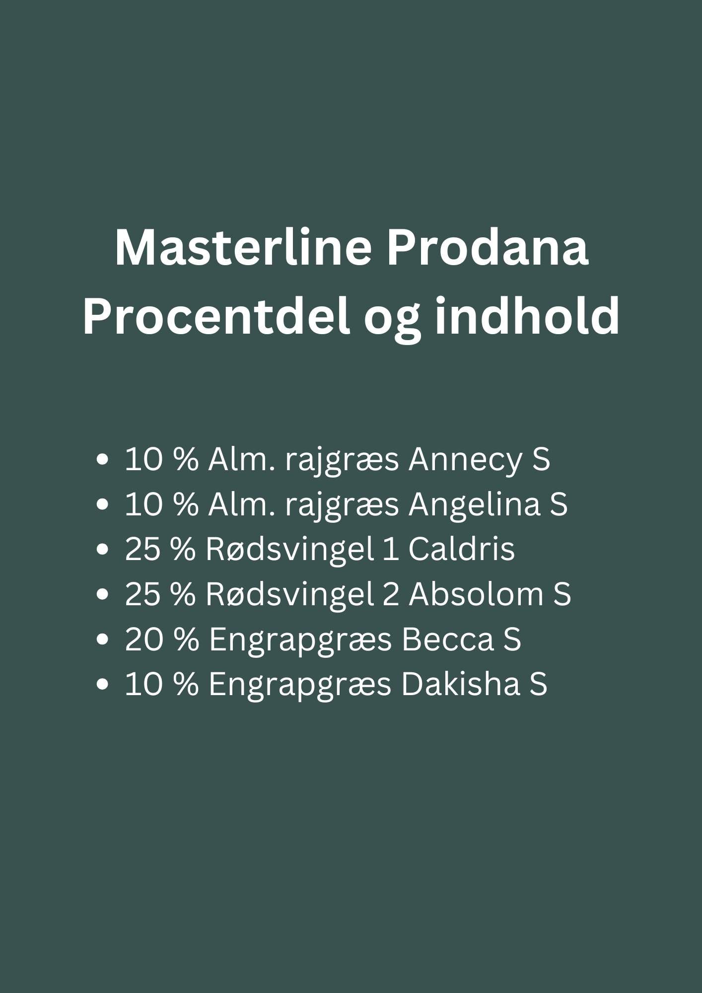 Masterline Prodana giver 30 procent færre klipninger og så er den bare pæn