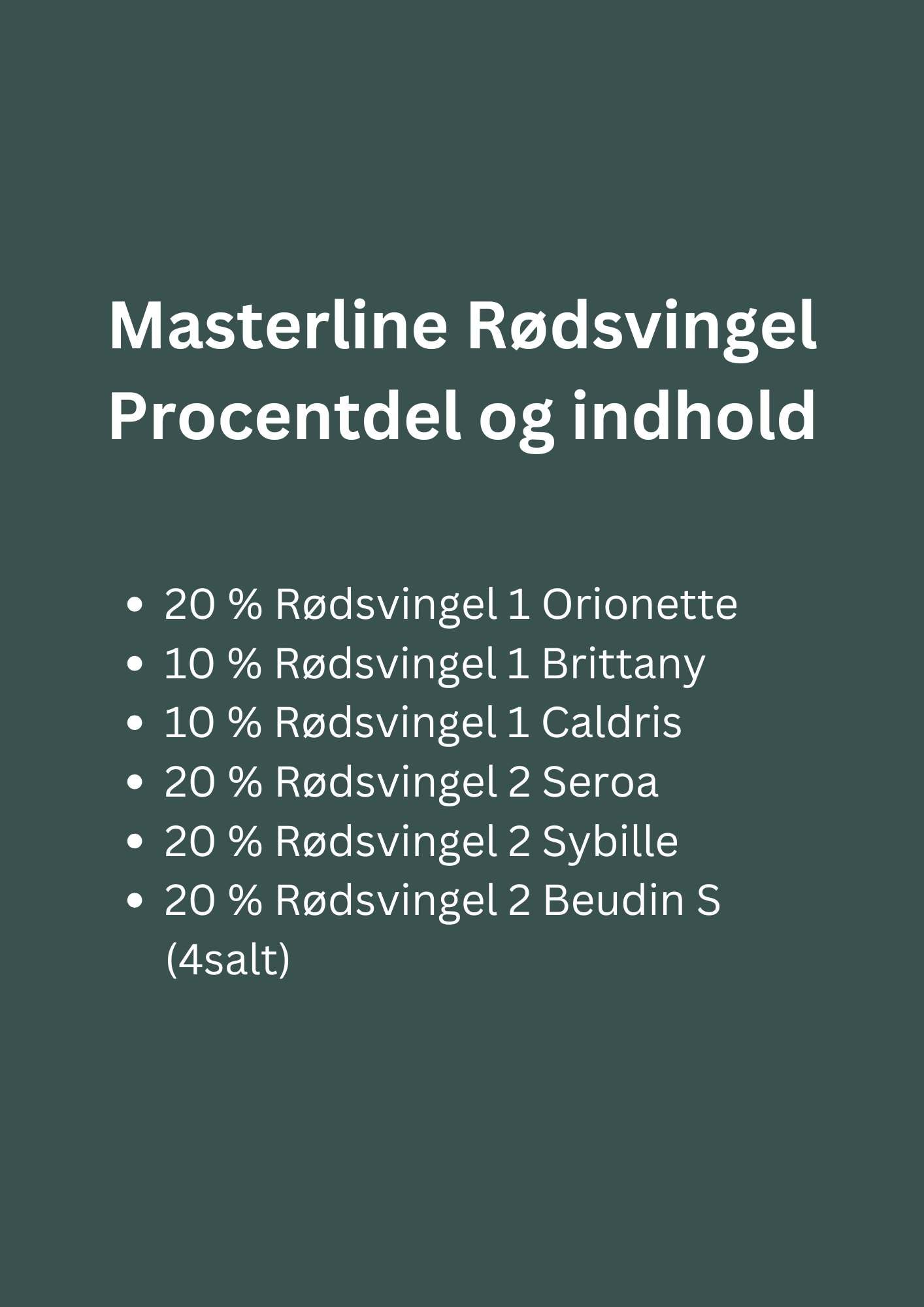 Masterline Rødsvingel – til den sunde, tætte og nøjsomme græsplæne