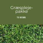 Græsplejepakke - to besøg i 2027