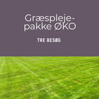 Græsplejepakke ØKO - tre besøg i 2027